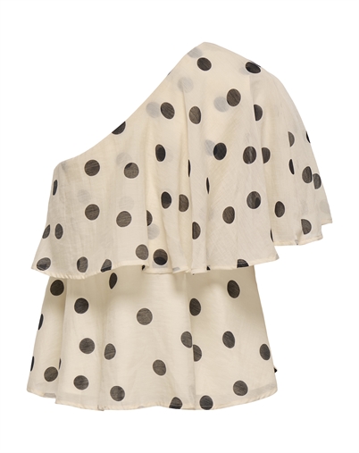  JDY - JDYFay Life One-Shoulder Top - Pristine